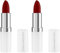 Manhattan Lasting Perfection Satin Lipstick 890 Alarm, Lippenstift für intensive, langanhaltende Farbe und feuchtigkeitsspendende Pflege (Packung mit 2)