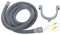 KOMBIUDA Kit De Desagüe Para Lavadora De 2 Metros Manguera De Desagüe Reforzada Con Conector y Abrazaderas Ajustables Ideal Para Lavadoras y Lavavajillas