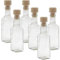COSE DA CASA 6 Bottiglie in vetro 100 ml con tappo per liquori limoncello decorazioni decoupage bomboniera bottigline olio sali minerali collezione