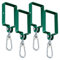 Entgoinggo Swing Bracket Metal Swing Set Accessories, Heavy Duty Outdoor Playground Equipment For Backyard Swings 5.78x3.8 Inch(4pcs)