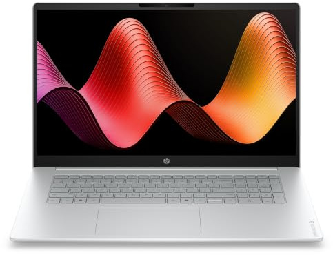 HP OmniBook 3, Laptop, 17,3, AMD Ryzen 5 40, 8GB, 512GB, Windows 11 | FHD IPS, AMD Radeon 610M, Casa e ufficio, 17-dp0002slx, Argento, QWERTY Italiano