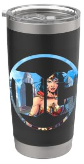 Wonder Woman DC Comics Logo Bicchiere termico in acciaio inox doppia parete