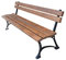 Krakwood Holzbank Gartenbank Parkbank Balkon