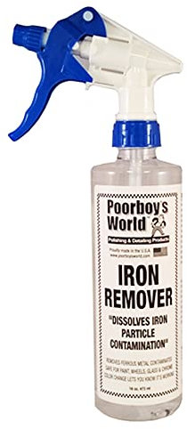 Poorboys Ferrous Iron X/Iron Out Remover Paintwork & Alloy Wheels **PLUS FREE SPRAY HEAD**