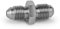 Precisiongeek - Adaptateur JIC AN3 raccord union métrique M10x1.0 mâle acier inoxydable Lot de 1