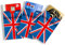 cardbox British Motiv: Union Jack/Britische Fahne/Flagge /// 3er Set /// Card Holder, Kartenhalter, Kartenhülle - Hülle für alle Ausweise und Karten im Scheckkartenformat