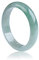 Jade Armreif Armband Natürlicher Echter Jadeit Edelstein Handgefertigter Schmuck für Frauen,58-59mm