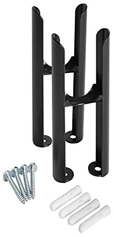 Milano Windsor Traditional Black 2 Column Radiator Floor Mounting Feet Kit