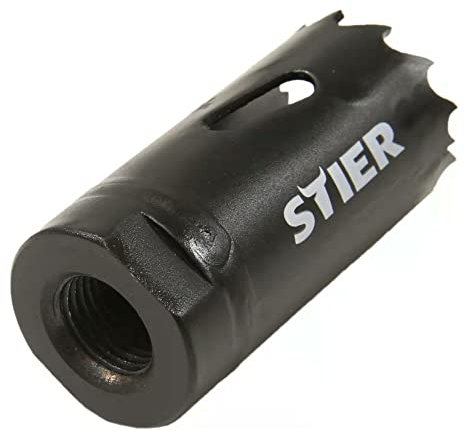 STIER Lochsäge HSS-Co8 Bimetall 20 mm x 38 mm