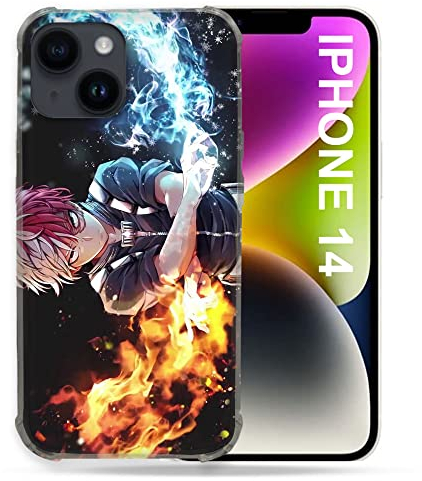 Cokitec Schutzhülle für iPhone 14 (6.1) Manga My Hero Academia Shoto
