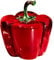 BESPORTBLE Kristall Paprika Figuren Skulptur Glas Chili Figur Statue Glasfigur Glaskunst Tischdeko Briefbeschwerer Büro Autoinnenraum Dekoration Hochzeit Weihnachten Sammlerfiguren