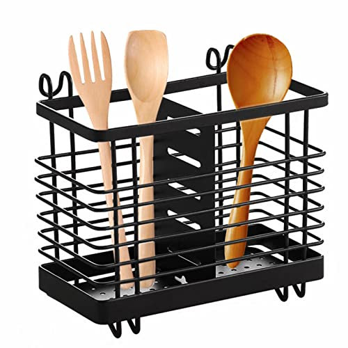 PIGMANA Dishwasher Chopstick Basket,Sink Utensil Drying Basket Dishwasher Cutlery Rack - Cutlery Drainer Basket for Kitchen Sink, Dishwasher Rack for Straws, Spoon, Spatula