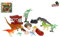 Dinoworld Spielset (Dinofiguren und Zubehör, Dino Spielset 19tlg, mit Figuren, Bäumen, Steinen, Dinoeiern) 570402