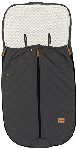 Fillikid Sommerfußsack Light Big Exklusiv | Fußsack 100x50cm für Buggy Kinderwagen Jogger Sportwagen | Universal Kinderfußsack waschbar & atmungsaktiv | Babyfußsack Oberteil abnehmbar