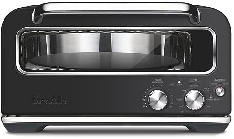 Breville BPZ820BTR Smart Oven Pizzaiolo Countertop Pizza Maker, Black Truffle