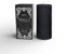 DarXity Wicca Ritual Candle - Schwarze Stumpenkerze, schwarz durchgefärbt, Made in Germany