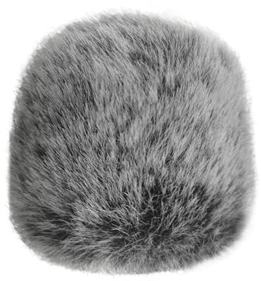 Cubilux Furry Windscreen Compatible with Shure SM58 Microphone, MIC Wind Muff, Windshield, Dead Cat, Pop Filter,Muff Windshield Windjammer Deadcat for Shure SM58 Microphone