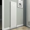 GY Bath Vertical Radiator White Flat Panel Designer 1600x408mm Double Modern Central Heating Rads