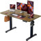ErGear Electric Standing Desk Height Adjustable 120 x 60cm, Sit Stand Desk with 4 Memory Smart Pannel for Home Office with Splice Board