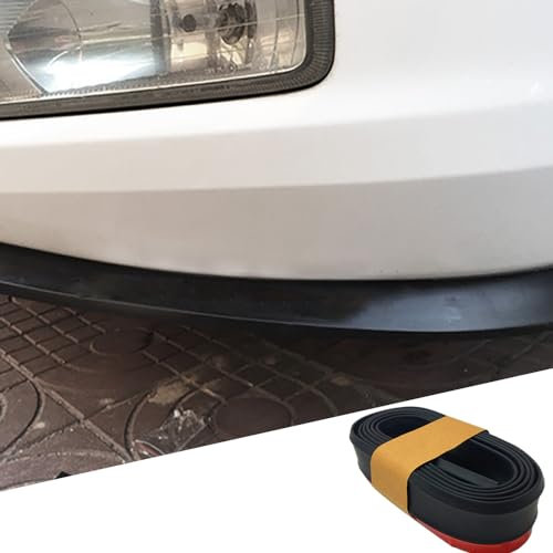 Auto-frontspoiler für Mercedes Benz AMG GTR CLA GLA W205 W211 A B C E Class, Spoiler Auto, Auto Front Bumper, Spoilerlippe Frontspoiler Splitter Lip Spoiler Frontspoiler Protector Kits 2.5m