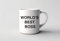 Taza de café, té o bebida originales | Tazas de Cafe | Tazas Originales para Regalar Desayuno Ceramica Te Letras Grabadas 350Ml (World's Best Boss)