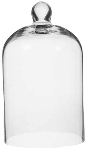 Glaskuppel Deko aus Glas für Konservierte Blumen, Dekorativ