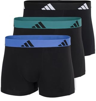 Adidas Herren Trunk (3PK) - Active Flex Cotton - bequeme Unterwäsche