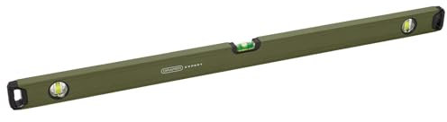 Draper Box Spirit Level 900mm | 1 x 180° Domed/Arc Central Vial & 2 x 90° Vials | High Precision Torpedo Bubble Levelling Tools | Heavy Duty Aluminium for Heavy Duty Use