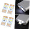 DIYEAH 5 Pièces Lampe USB Mini LED Lampe de Camping et Ordinateur Portable Pratique et Design Compact et Portable pour Urgence et Décoration