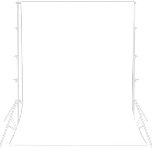 Fotowand Hintergrund,2x3m Fotohintergrund Weiß Klein,Weißer Hintergrund Fotografie,Foto Hintergrund Weiß,Weißes Leintuch Fotowand,Fotografie Hintergrund für Tiere,Objekte