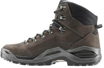 LOWA Stiefel mittel RENEGADE EVO LL MID dunkelbraun/schwarz, 40