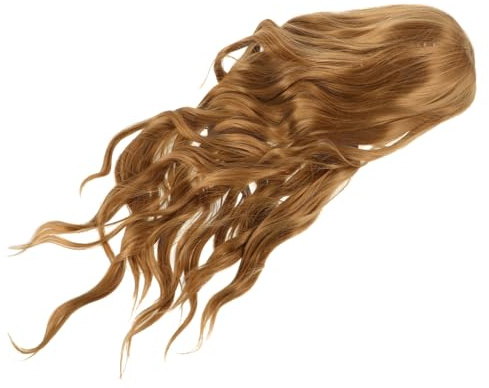 FOMIYES Stylische Damen Perücke Wellig Wellenlocken Hochtemperatur Realistische Cosplay Charakter Perücke Für Alltag Und Party