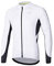 ARSUXEO Radtrikot für Herren, Fahrradtrikot Langarm, Radfahren Shirt, Radsport Trikot MTB Fahrrad-Bekleidung 6030 weiß XXL