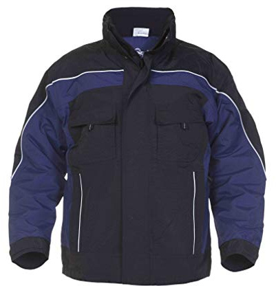 Hydrowear 042502 Rimini Simply No Sweat Pilotenjacke, 100% Nylon-Laminat, Größe XXL, Marineblau/Schwarz
