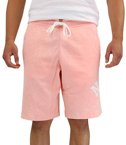 Nike CE FT Wash Shorts Homme, Bleached Coral/Summit White, FR : XS (Taille Fabricant : XS)