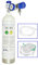 gase-kaufen Mobiles Sauerstoff-Notfallsystem - 1,8 Liter medizinischer Sauerstoff (Aluminiumflasche) mit Druckminderer MediSelect 25 und Maske