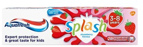 Aquafresh Kids Splash Pasta de Dientes Fresa 50ml