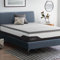 LUCID Surmatelas en Mousse à mémoire de Forme en Charbon de Bambou de 5 cm - Charbon Actif - Surmatelas Respirant - King Size européen (160 x 200 cm)