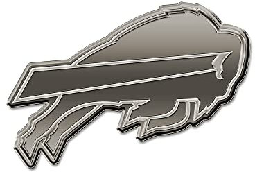 Rico Industries NFL Buffalo Bills Antik Nickel Auto Emblem für Auto/LKW/SUV