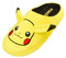Pokemon-Hausschuhe für Herren/ältere Jungen mit Pikachu mit 3D-Ohren, Gelb, Größe 9 UK, 43 EU