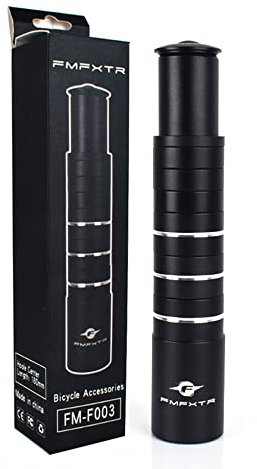 FOMTOR Bike Stem Riser, 180 mm Lenkervorbauerhöhung, Vorbauerhöhungen, Adapter für 1-1/8 28,6 mm Gabel, Mountainbike, Rennrad,MTB BMX