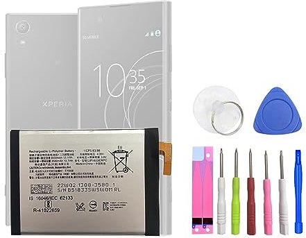 HIGHAKKU LIP1653ERPC Batterie de Rechange Compatible avec So-NY XA1 Plus & XA2 Ultra & L4 Mobile avec Outils