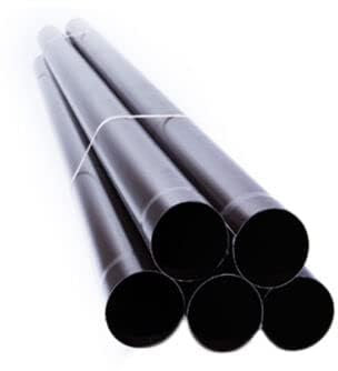 FT Metalli - Tubo Pluviale per Gronda Lamiera TDM - Raccogli l'Acqua Piovana con Facilità - Disponibile in Diverse Misure e Lunghezze Ø80 1 MT 5 PZ