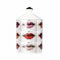 Italienischer Kerzenhalter, handgefertigt, moderne Kunstvase mit weiblichem Gesicht, Aromatherapie-Glas, elegante Tischdekoration für Zuhause oder Büro. (Sechs farbige Lippen)