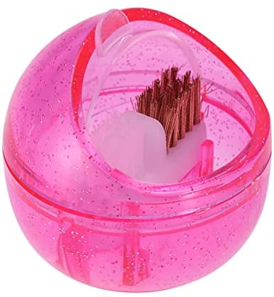 Nail Drill Bit Cleaner,Mini Nail Drill Bits Cleaner Brush Case Nail Art Drill Head Dual Clean Brush Dust Cleaning Case Box Polishing Manicure Tool for Nail Drill Head Cleaning
