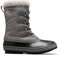 Sorel 1964 Pac Nylon WP, Stivali da Neve Impermeabili, Uomo, Quarry/Dove 2024/2025, 43 EU
