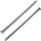 AERZETIX - C70862 - Lot de 50 Clous à tête plate Ø5x140 mm - diamètre de la tête Ø10 mm - en acier - couleur argent - rembourrage bardage menuiserie