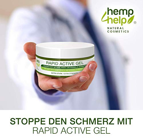 𝐇𝐀𝐍𝐅 Rapid 𝗖𝗕𝗗 𝗦𝗖𝗛𝗠𝗘𝗥𝗭𝗦𝗔𝗟𝗕𝗘 𝗦𝗰𝗵𝗺𝗲𝗿𝘇𝗹𝗶𝗻𝗱𝗲𝗿𝗻𝗱𝗲 Salbe für Gelenke, Muskeln & Arthrose – Intensive Pflege mit 𝗖𝗕𝗗-Extrakt, Schnell Einziehend - Ohne Tierversuche