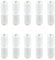 Thyonta 10 PCS Battery Holder Converter - Battery Holder Adapter Cell Plastic Case Switcher for AAA to AA Size