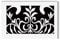 AHANDMAKER Cubierta De Ventilación De Acrílico Decorativa Cubierta De Ventilación De Estilo Victoriano Cubierta De Rejilla De Ventilación Victoriana En Blanco Cubierta Decorativa Para Pared Y Techo